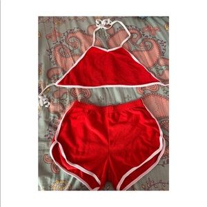 American Apparel Terry Cloth Coordinate Set